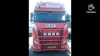 Kleinjans Transport Scania R650 Daf 530 [upl. by Ertnom364]