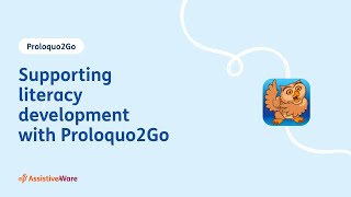 Supporting Literacy Development with Proloquo2Go [upl. by Lia]