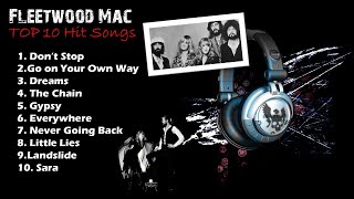 Fleetwood Mac  Top10 Hits [upl. by Eileen]