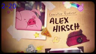 Gravity Falls All End Credits [upl. by Stevens]