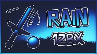 ❌MINECRAFT PVP TEXTURE PACK  RAIN 128X FPS❌ [upl. by Godric]