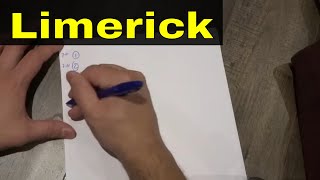 How To Write A Limerick PoemPoetry Tutorial [upl. by Nnaecyoj388]