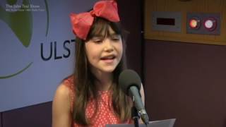 Kaylee Rogers sings Hallelujah LIVE on BBC Radio  11032017 [upl. by Keese937]