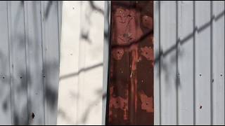 HOW TO PAINT RUSTED METAL ROOF [upl. by Scandura]