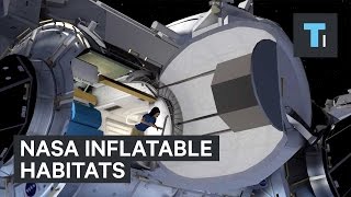 NASA inflatable habitats [upl. by Weidar]