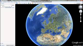 Google Earth Koordinaten eingeben [upl. by Esalb]