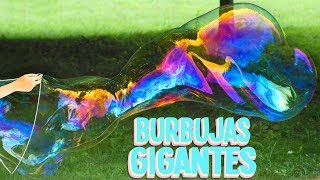 HAZ BURBUJAS GIGANTES Experimento con solo 3 INGREDIENTES  Tutoriales Belen [upl. by Alenson]