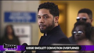 Actor Jussie Smolletts conviction overturned [upl. by Eecart]