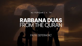 Day 24  40 Rabbana Duas from the Quran  Fatih Seferagic  فاتح سفرجيك shorts [upl. by Amorete]