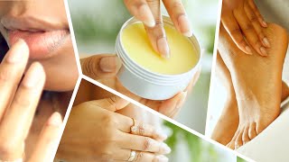 How to make MULTIPURPOSE BALM For EXTRA DRY SKIN [upl. by Clarinda]