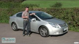 Toyota Avensis review  CarBuyer [upl. by Chisholm]