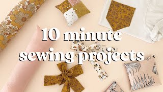 Sewing Projects To Make In Under 10 Minutes  Part 4 [upl. by Augustin]