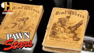 Pawn Stars TOUGH NEGOTIATION for RARE Dime Book Collection Season 17  History [upl. by Yecnuahc441]