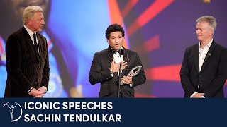 SACHIN TENDULKAR  Iconic Speech [upl. by Tabber]