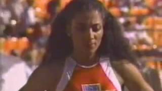 W 200m  Florence GriffithJoyner  2134  Seoul South Korea  1988  World Record [upl. by Okime]