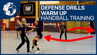 7 Defense Exercises for Handball Training  Flint Pejovic  Handball inspires [upl. by Sada26]