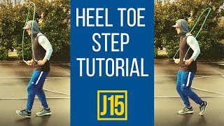 Jump Rope Heel Toe Step Tutorial How To Jump Rope Like A Boxer Part 2 [upl. by Nauqet832]