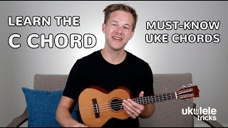 How to Play a C Major Chord on Ukulele [upl. by Pippa480]