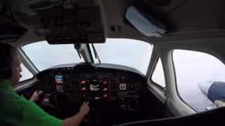 King Air 350 Takeoff from KLLQ Cockpit View [upl. by Brine]