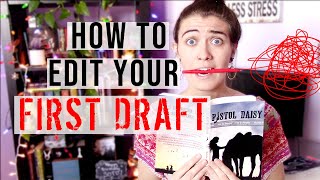 HOW TO EDIT A FIRST DRAFT ✏️ developmental editing tips from an editor [upl. by Vaclav293]