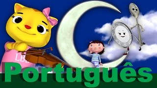 Hey Diddle Diddle  canções infantis  LittleBabyBum [upl. by Groves476]