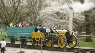 The Rocket  Replica of Stephensons 1829 Steam Locomotive [upl. by Eylrahc]