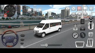 Mini Bus Simulator Vietnam Gameplay  Ford Transit [upl. by Aratal]