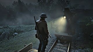 Red Dead Redemption 2  Train Robbery With John Marston Mission RDR2 Chapter 2 PS4 Pro [upl. by Abbotson822]