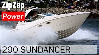 Sea Ray 290 Sundancer on Rough Water  BEATS WORKIN [upl. by Calbert]