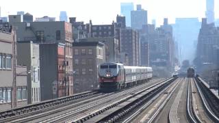 Railfanning NYC Grand Central Penn Station Harlem125 Station and More [upl. by Savvas]