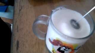 Aerolatte Review Frothing Cold Milk In Under 1 Minute [upl. by Aloisia69]