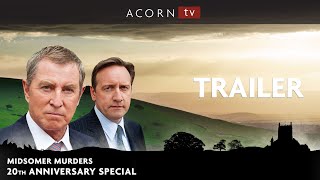 Acorn TV  Midsomer Murders 20th Anniversary Special Trailer [upl. by Abell]