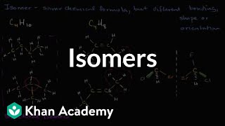 Isomers  Properties of carbon  Biology  Khan Academy [upl. by Ranee]