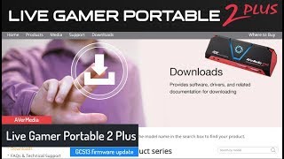 AVerMedia LIVE Gamer Portable 2 PLUS GC513  firmware update  1153 [upl. by Rie388]