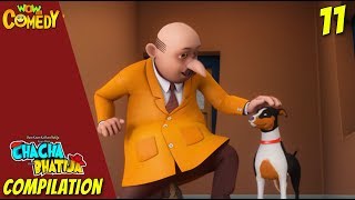 Chacha Bhatija Cartoon in Hindi  New Compilation  11  New Cartoons  Wow Kidz Comedy [upl. by Margalit]