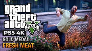 GTA 5 PS5  Mission 58  Fresh Meat Gold Medal Guide  4K 60fps [upl. by Salta]