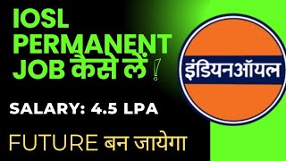 IOSL Permanent Job 2024  IOSL JOB PROFILE  Indian Oil Sky Tanking Ltd  iosljobvacancy 2024 [upl. by Schultz407]