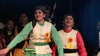 Student Welfare Association Kumarsain 2019 Girls Phari Dance [upl. by Ahsyak]