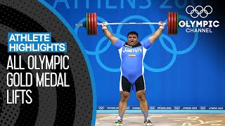 All Hossein Rezazadehs 🇮🇷 Weightlifting Olympic Medal Lifts  Athlete Highlights [upl. by Henriha]