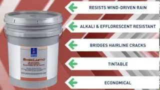 SherLastic® Elastomeric Coating  SherwinWilliams [upl. by Desirea890]