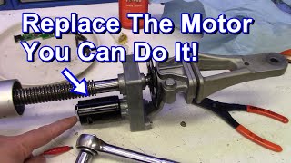 Mighty Mule Gate Opener Repair  Inexpensive Motor Option [upl. by Bazar988]