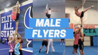 Amazing male cheerleading flyers Compilation [upl. by Khichabia]