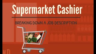 Job Description Cashier [upl. by Malamud]